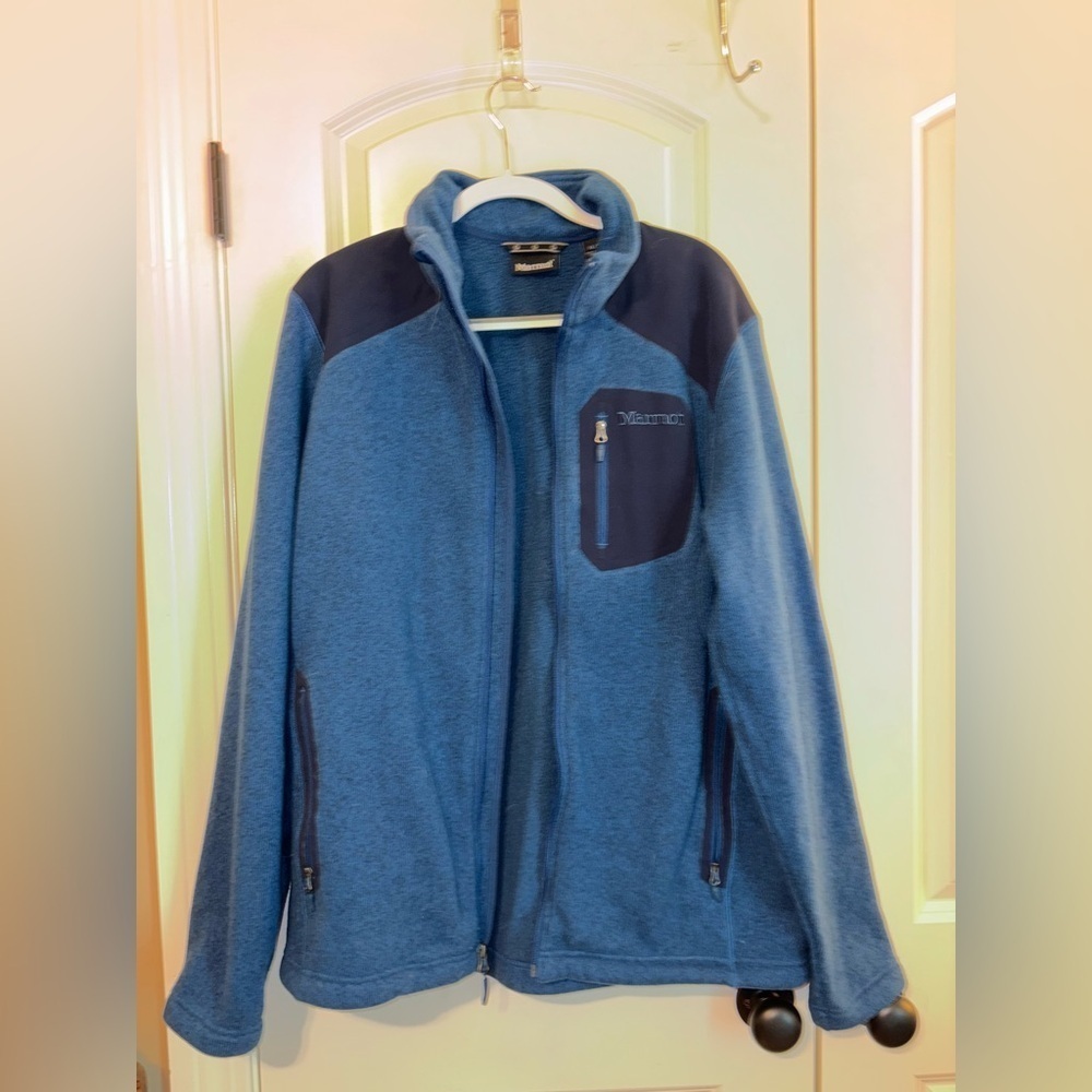 Marmot Navy Fleece Jacket
